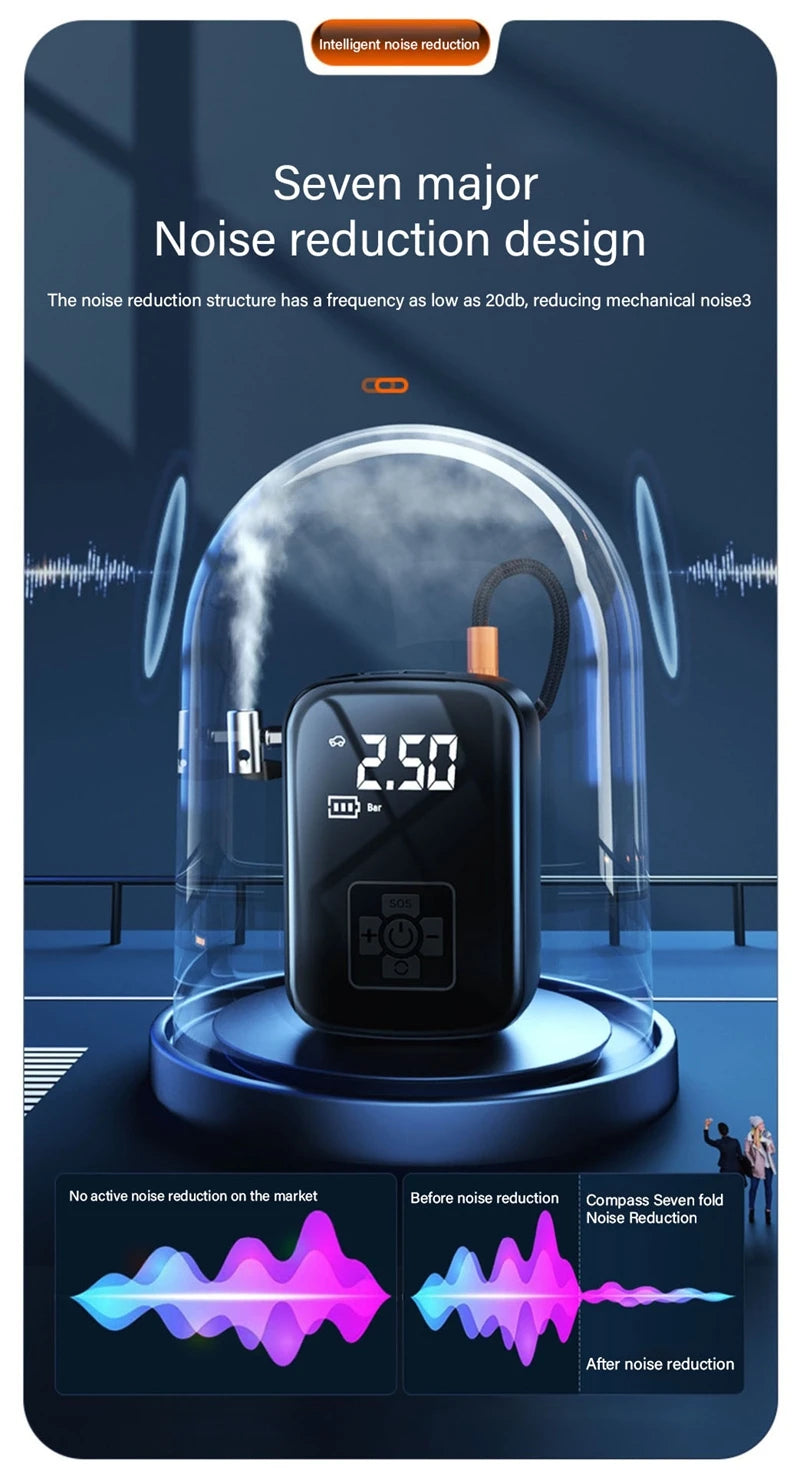 SmartPump X1 – Cordless Air Pump for All Vehicles