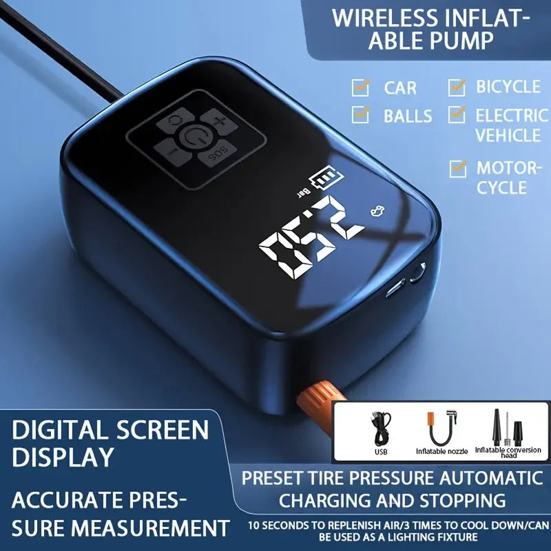 SmartPump X1 – Cordless Air Pump for All Vehicles