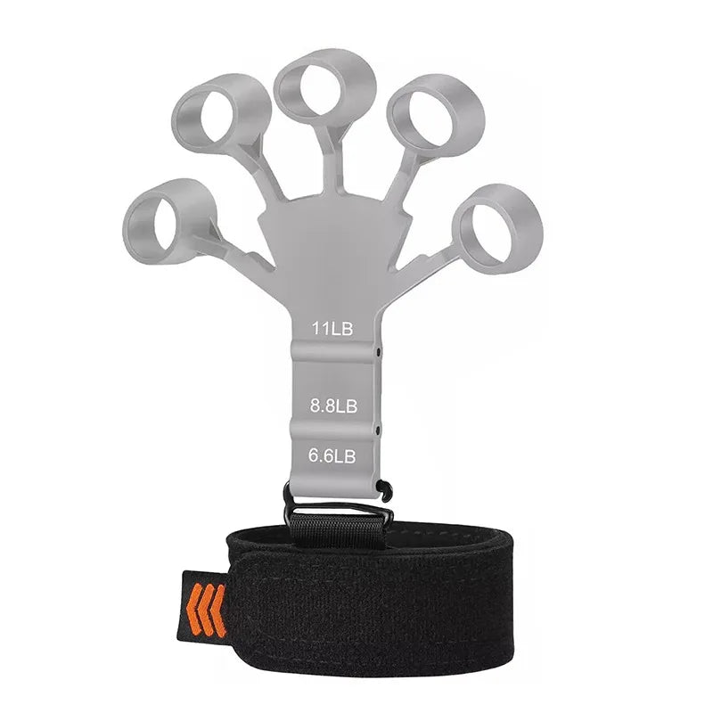 GripFlex™ Finger Trainer – 6-Level Hand Resistance Band for Strength & Rehab