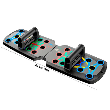 IronGrid Push-Up Board – 12-in-1 Multifunctional Home Workout System