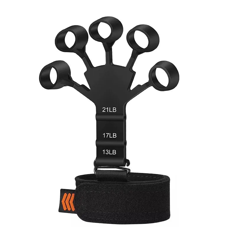 GripFlex™ Finger Trainer – 6-Level Hand Resistance Band for Strength & Rehab