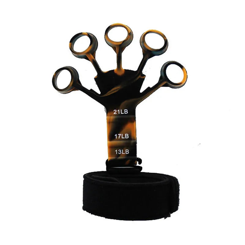 GripFlex™ Finger Trainer – 6-Level Hand Resistance Band for Strength & Rehab