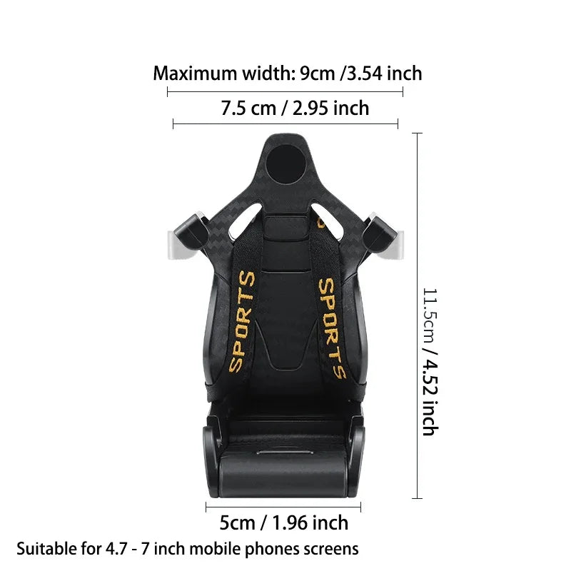 Car Phone Holder – Secure & Sporty Mount