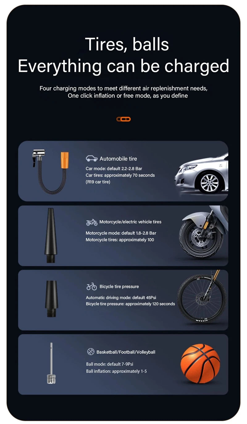 SmartPump X1 – Cordless Air Pump for All Vehicles