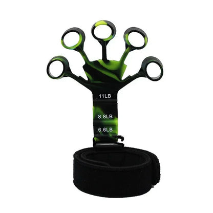 GripFlex™ Finger Trainer – 6-Level Hand Resistance Band for Strength & Rehab
