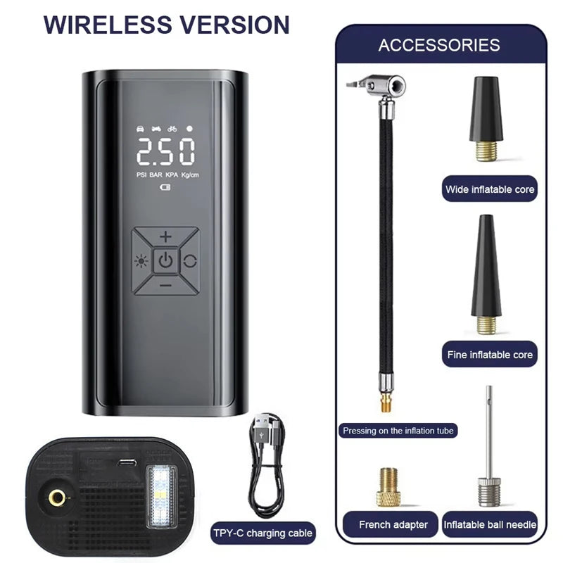 SmartPump X1 – Cordless Air Pump for All Vehicles