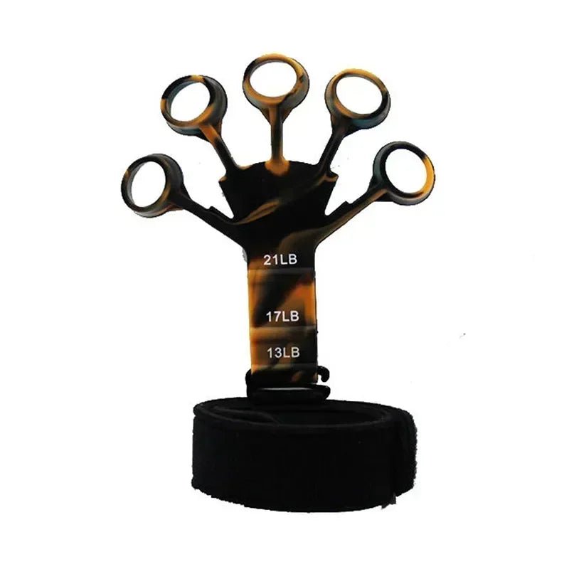 GripFlex™ Finger Trainer – 6-Level Hand Resistance Band for Strength & Rehab