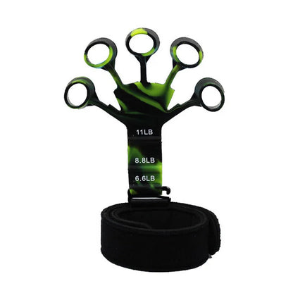 GripFlex™ Finger Trainer – 6-Level Hand Resistance Band for Strength & Rehab