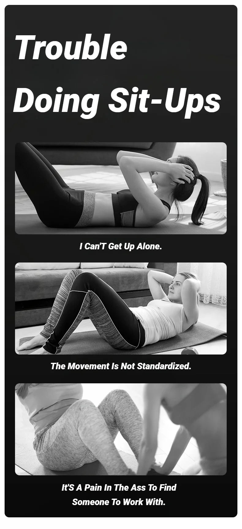 CoreFit™ Suction Sit-Up Bar – Home Fitness Tool